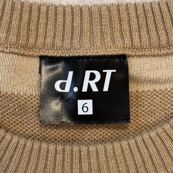 d.RT - Knit Celtic Monogram Sweatshirt (New Without Tags) - Picture 6 of 8